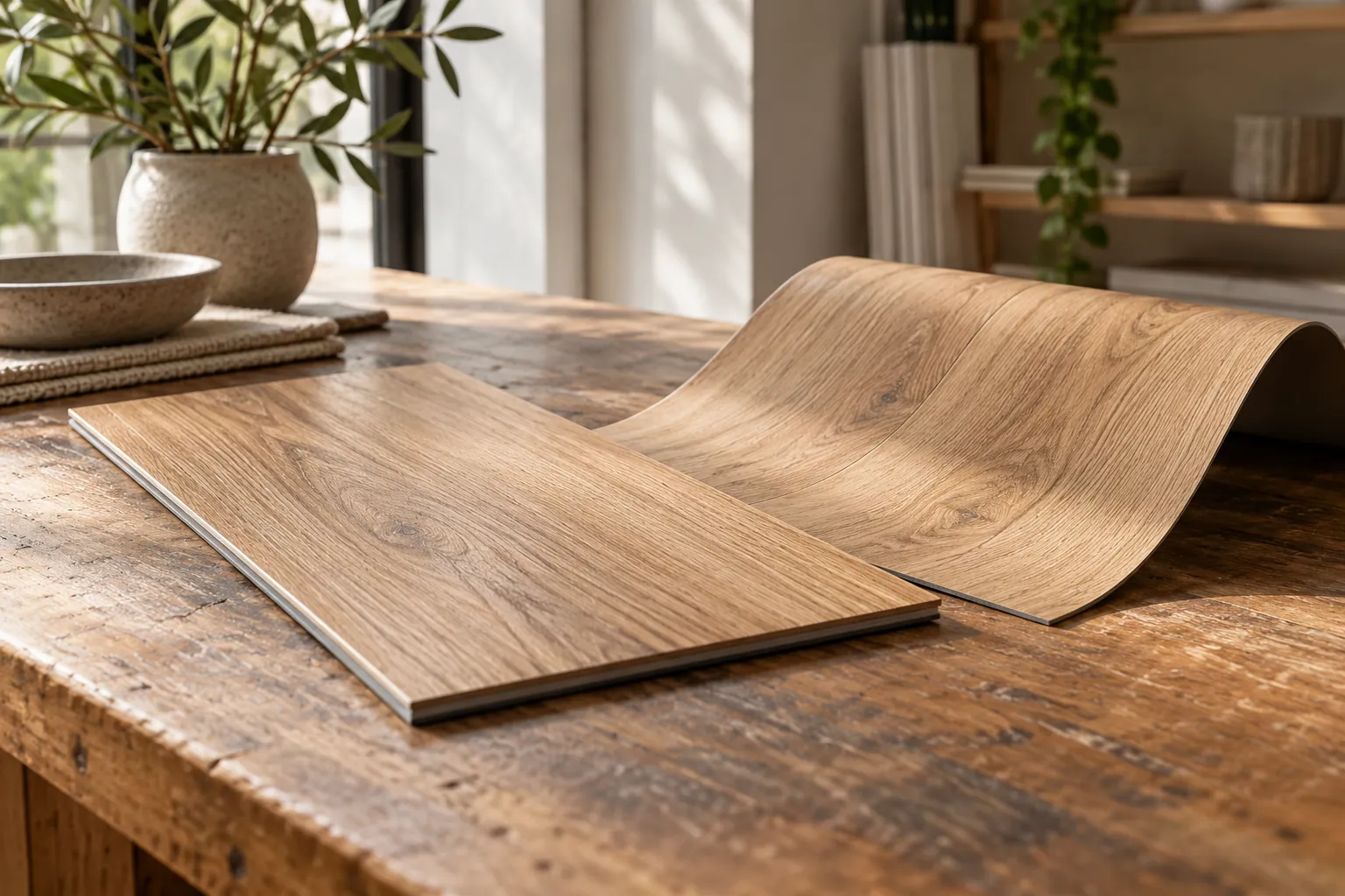 Sol vinyle LVT ou SPC : comparer le système complet